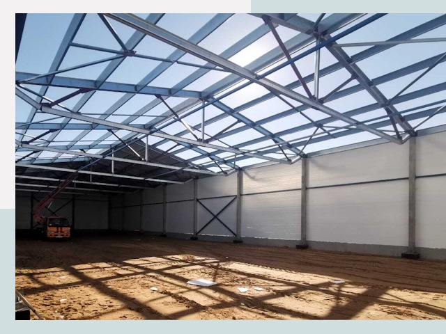 Строительство сенохранилищ в Ангарске