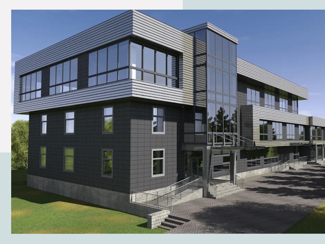 Административные здания в Ангарске