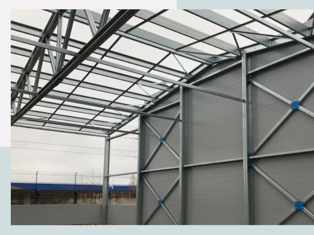 Каркасные ангары от СтальСтрой-Нгр по цене от 616 руб.