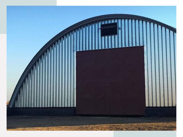 Бескаркасные ангары в Ангарске