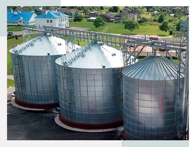 Металлические силосы в Ангарске