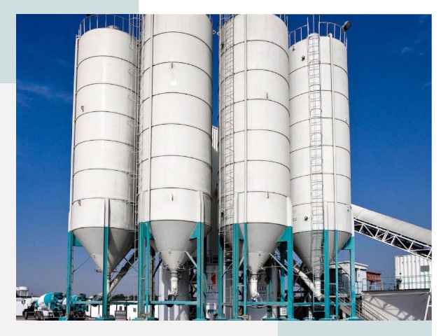 Строительство цементных силосов в Ангарске