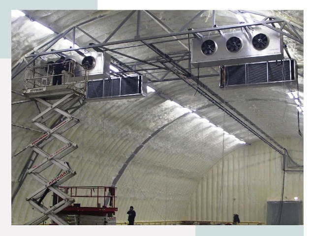 Оснащение ангаров в Ангарске