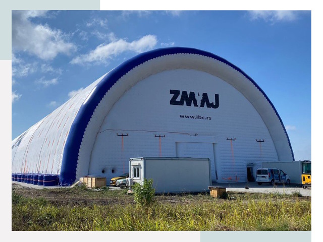 Брендирование ангаров в Ангарске