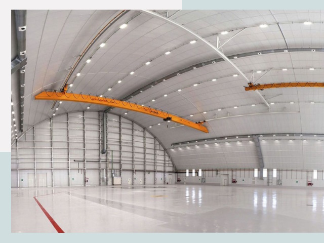 Оснащение ангаров в Ангарск от СтальСтрой-Нгр - цена от 616 руб.