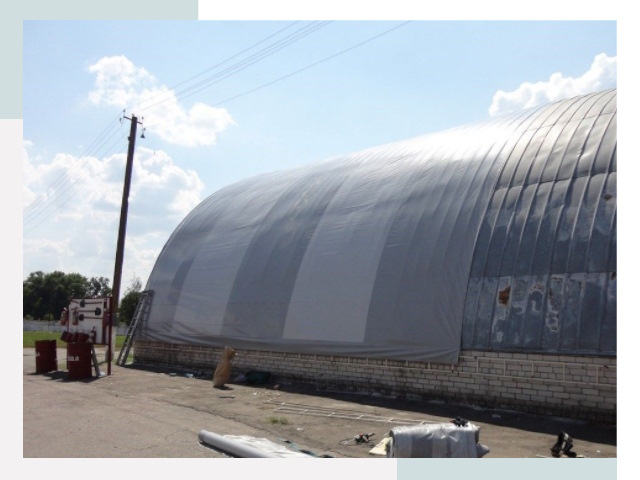 Ремонт ангаров в Ангарске