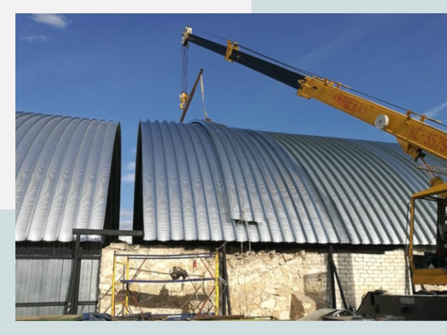 Реконструкция ангаров в Ангарске от 616 руб.