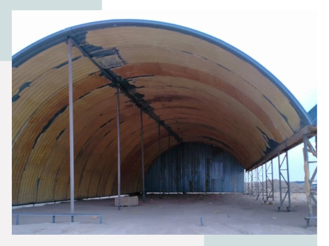 Реконструкция ангаров в Ангарске