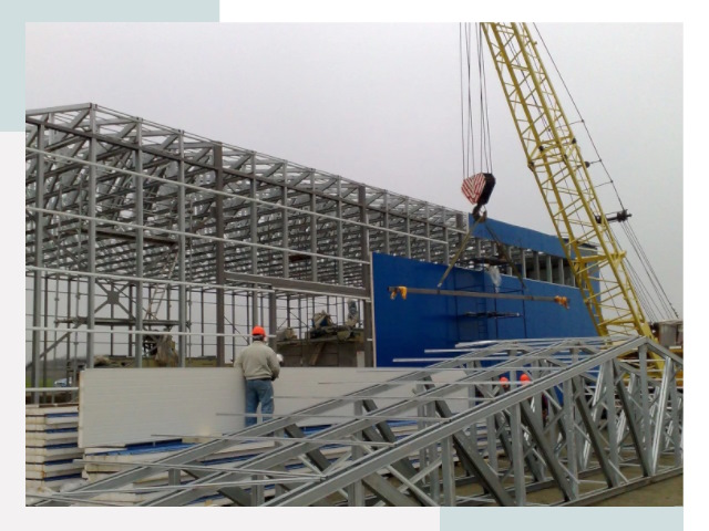 Монтаж ангаров в Ангарске