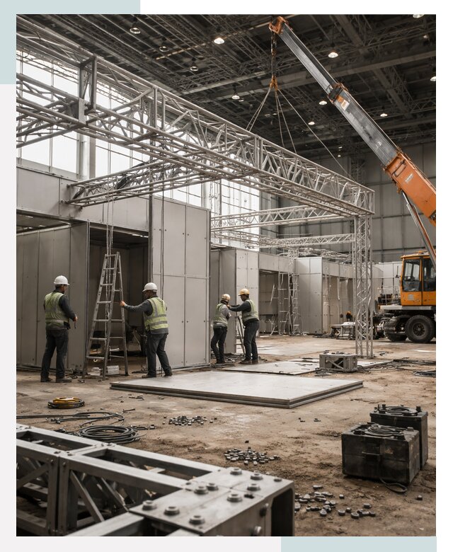 Строительство выставочных павильонов в Ангарске от 35959 р.| СтальСтрой-Нгр