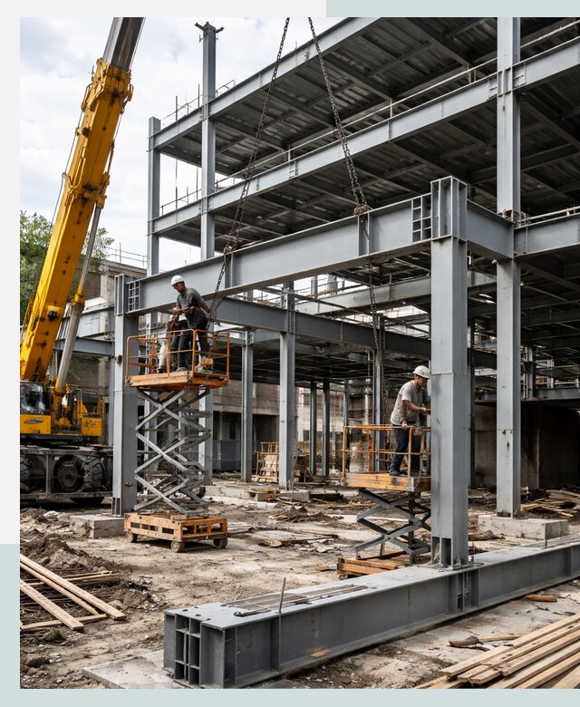 Строительство торгово-офисных зданий под ключ в Ангарске